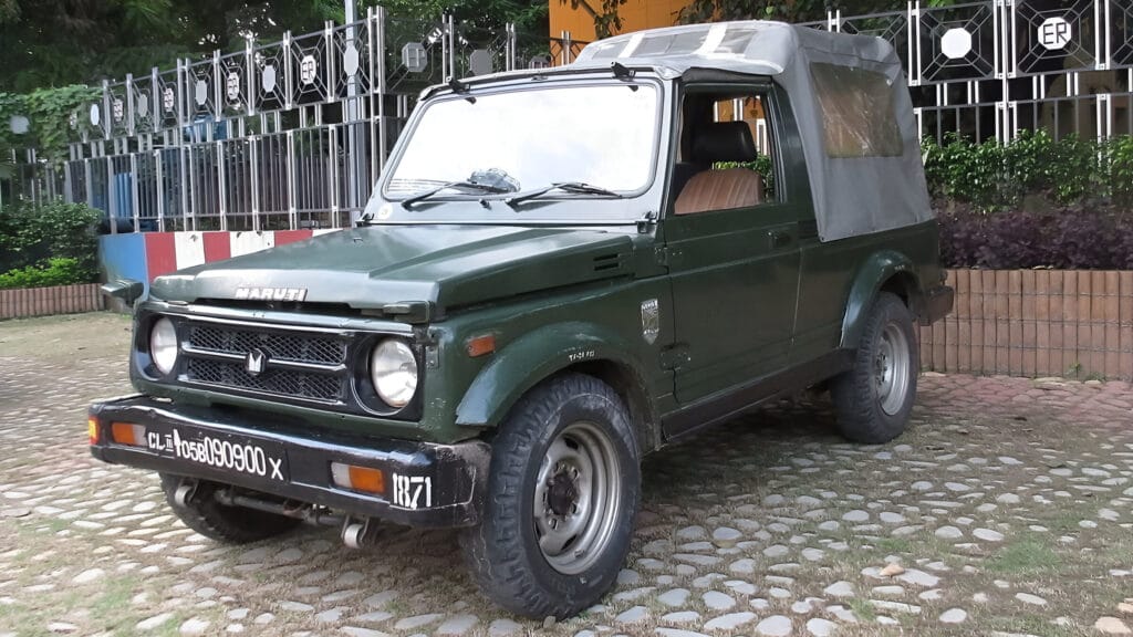 Indian Army Maruti Suzuki Jipsy