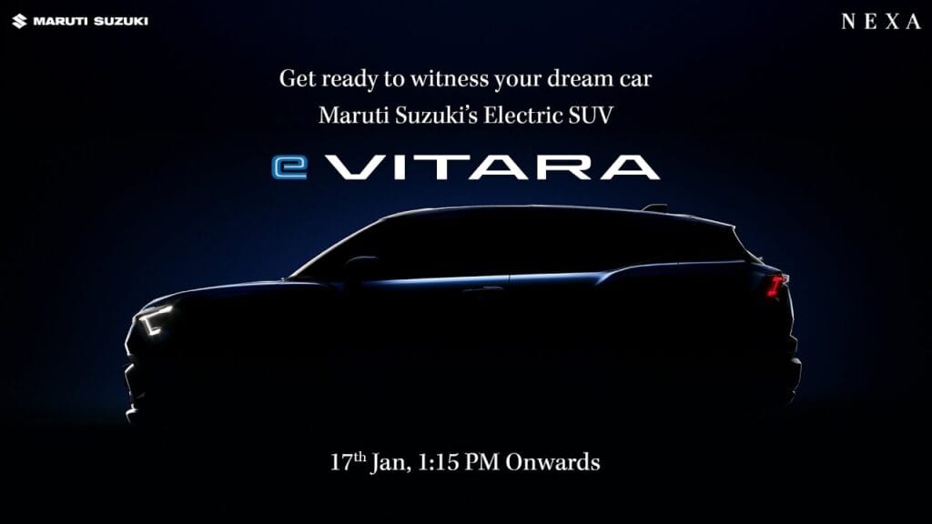 maruti suzuki e vitara
