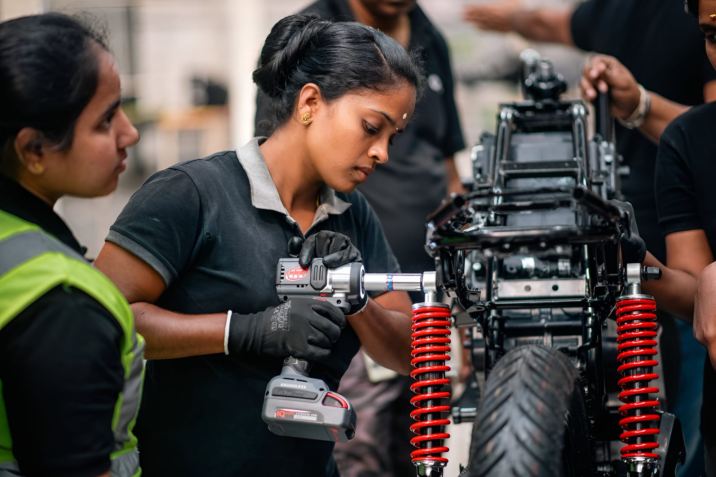 ola roadster x assembling