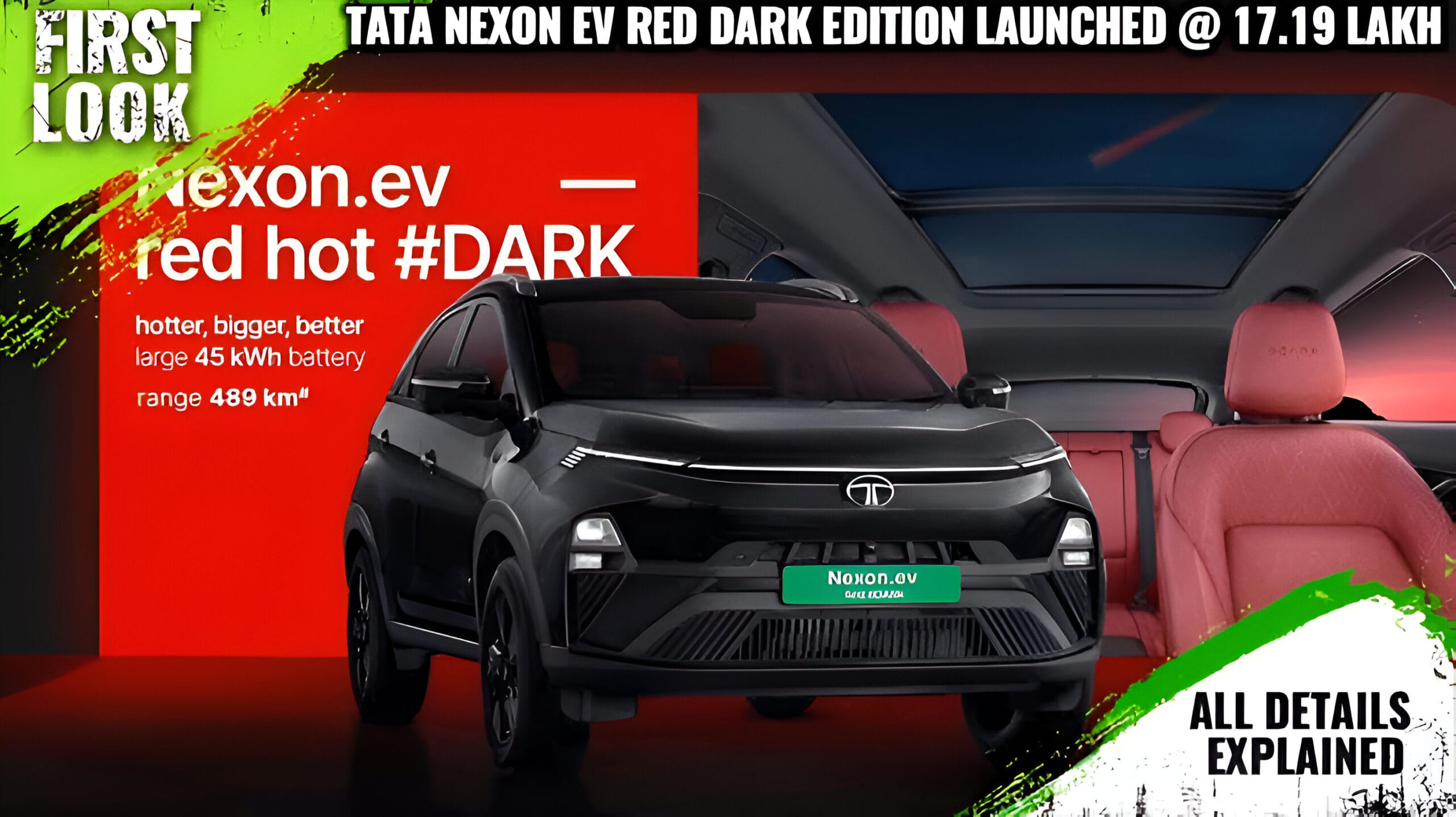 Tata Nexon Red Hot Varient