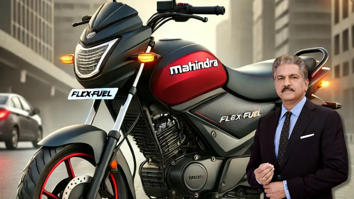 Mahindra Flex Fuel Bike Concept